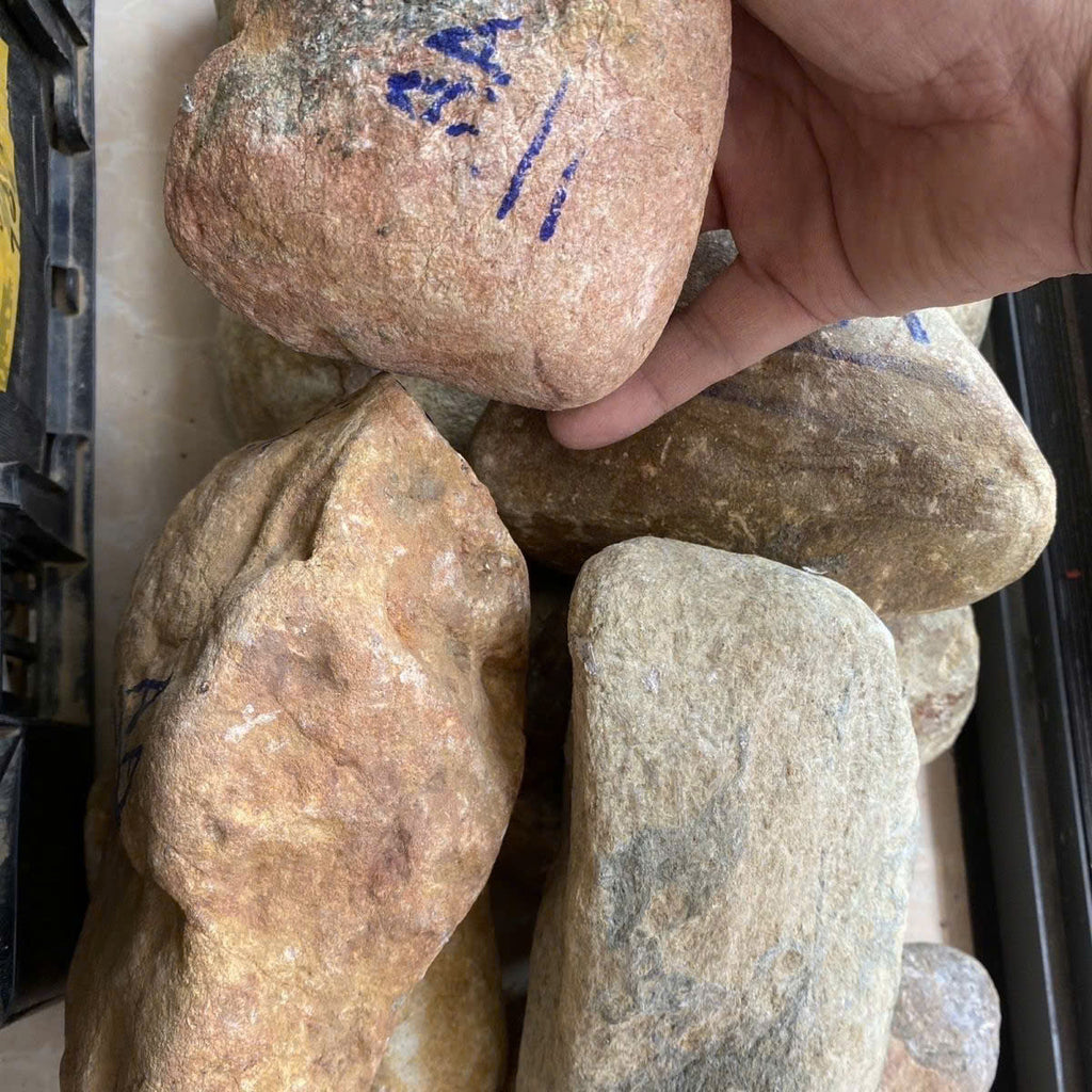 玉石原矿 Quặng ngọc bích Myanmar